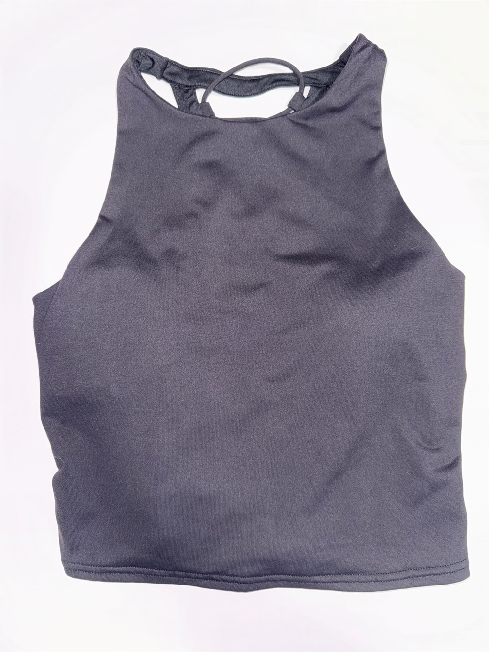 Alo Yoga Movement Strappy Back High Neck Sports Bra - Picture 6 of 7